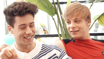 Blonde boy fucking his buddy