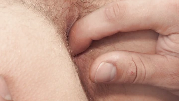 Two horny guys fucking and cumming