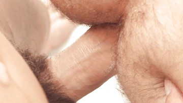 Sexy boy with a hairy cock fucking ass