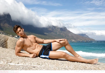 Handsome model Johnny Bloom