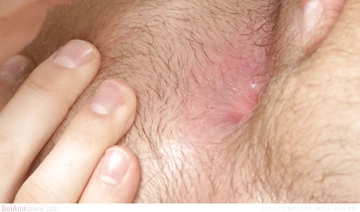 Guys having a threesome
