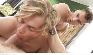 Euro boys in a threesome