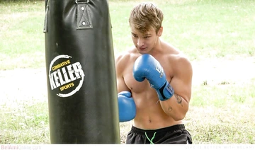Sexy fit boy getting boned