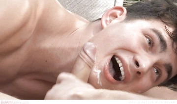 Two guys fucking outside