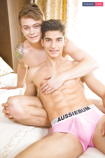 Sexy muscular boy getting fucked