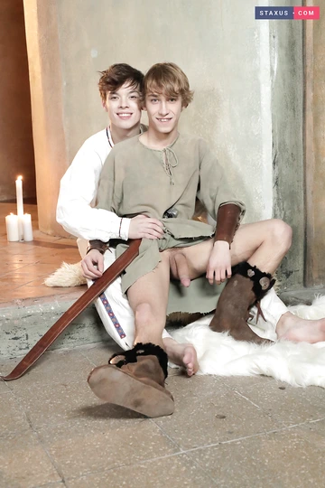 Boys in the stairs fucking