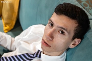 Boy fucking himself with a dildo