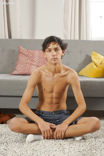 Skinny boy with a smooth ass