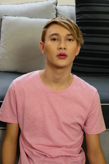 Twink with a shaved penis