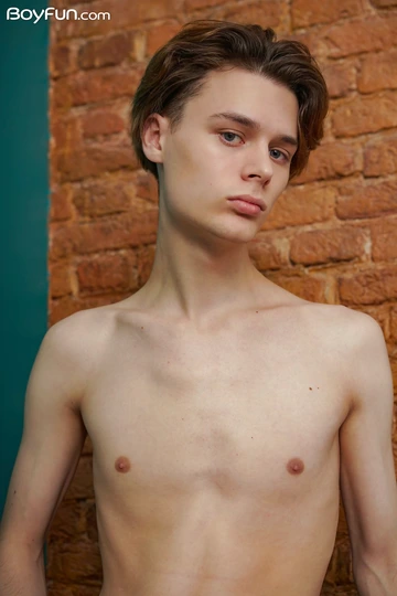 Boy with a very thick penis