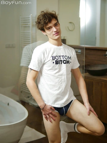 Guy with a hairy dick and ass