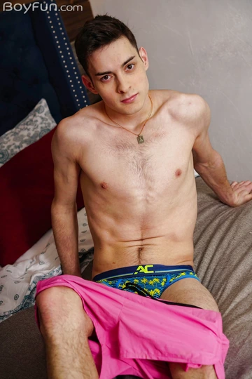 Hot guy showing his goods