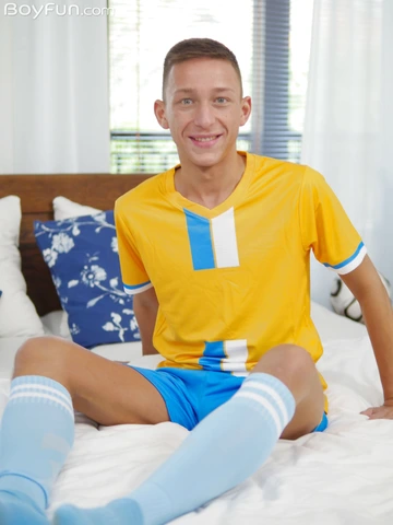 Cute guy showing cock and ass