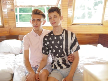 Handsome boy getting fucked hard