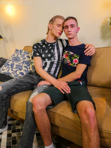Blonde jock getting fucked