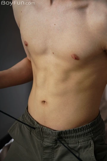 Cute boy with a shaved dick