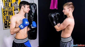 Cute twink sucking and fucking