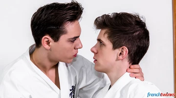 Sexy boy fucking his buddy