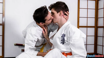 Sexy boy fucking his buddy